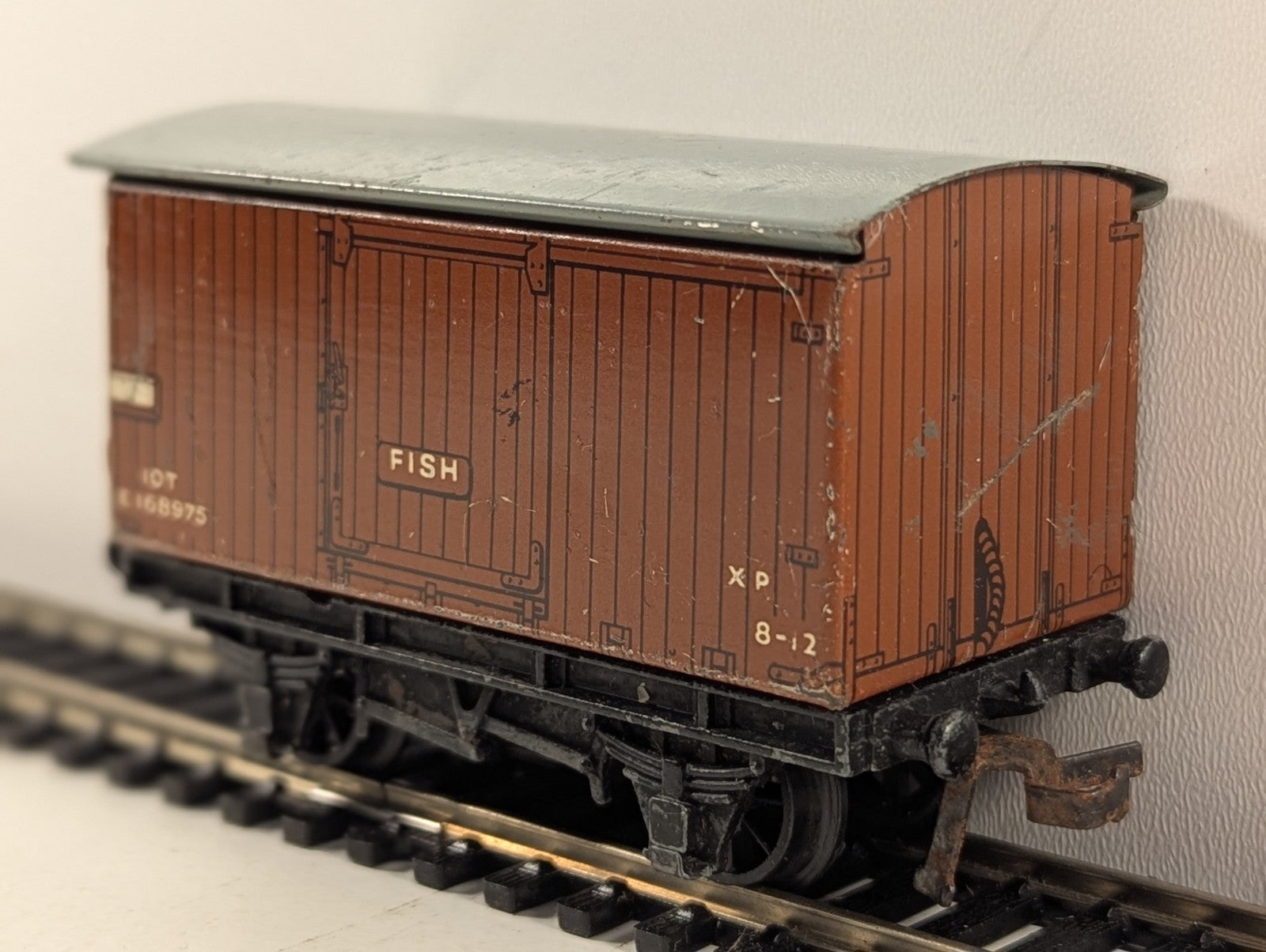 Hornby Dublo D1 10 Ton BR Brown Fish Van