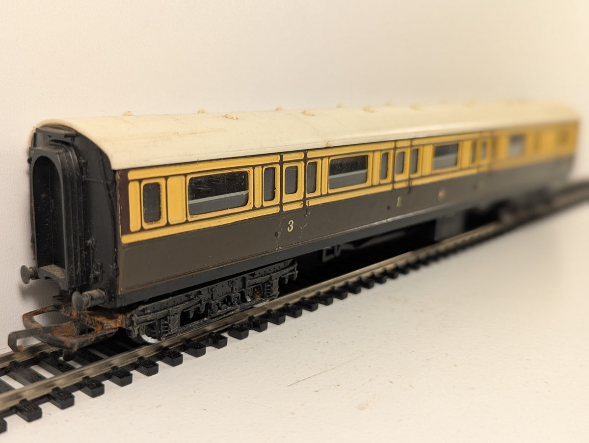 Tri-ang OO Gauge GWR Brake 3rd & 1st Coach