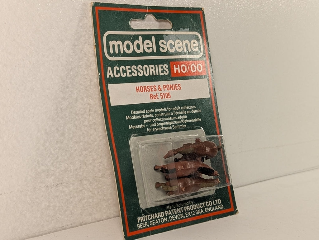 Model Scene HO/OO Horses & Ponies Scenic Accessories 5105