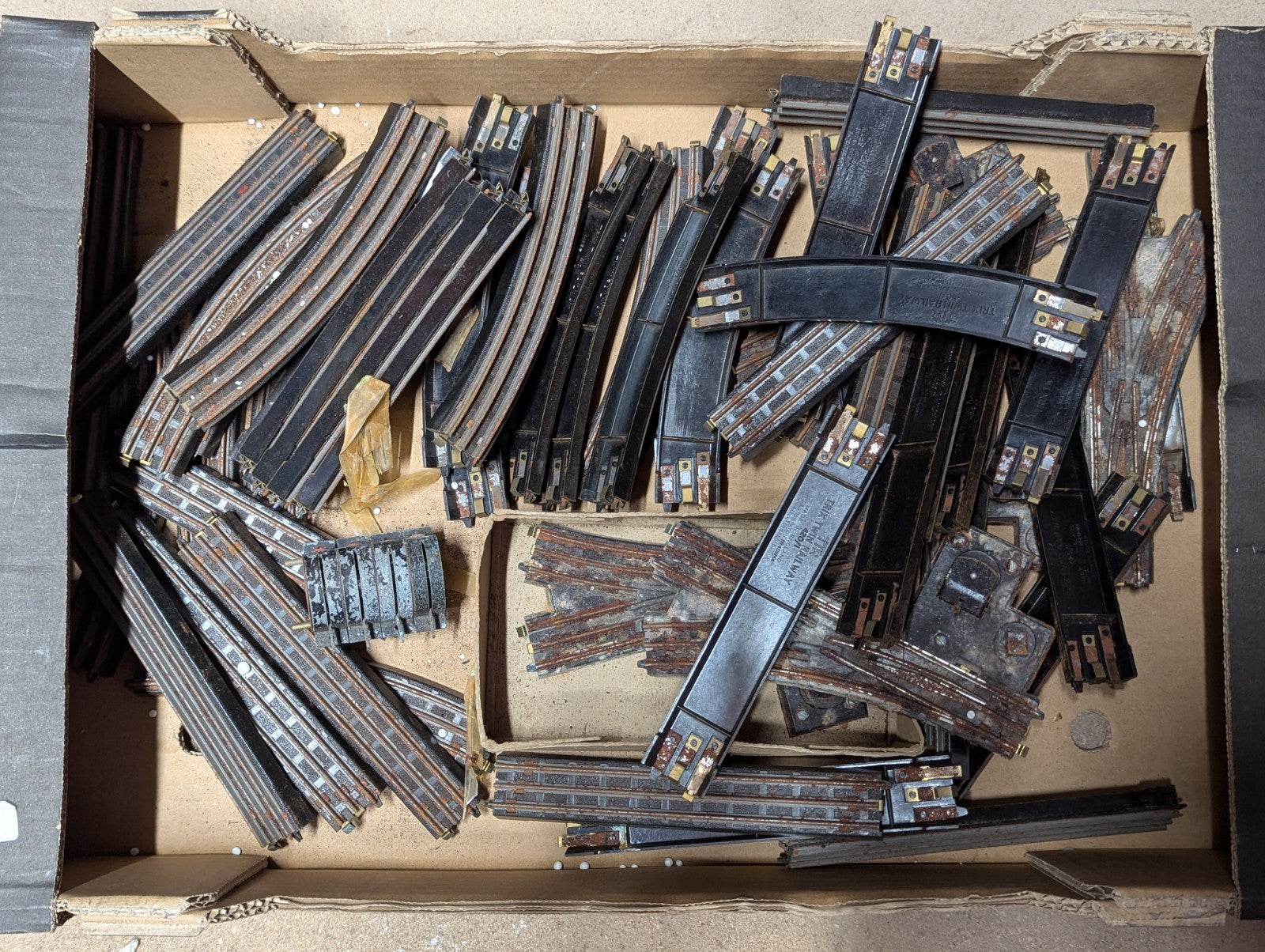 TTR Trix Twin Railways Track – Job Lot – Rusty