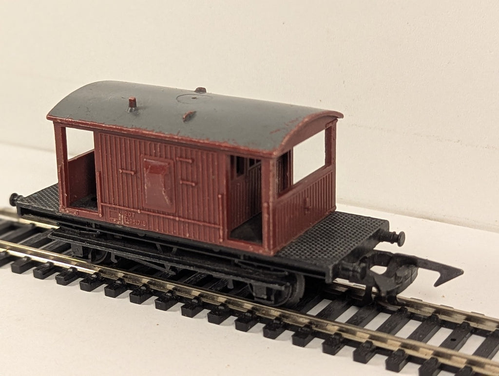 Jouef HO Gauge BR 20 Ton Brake Van B951718 BR Bauxite PR591