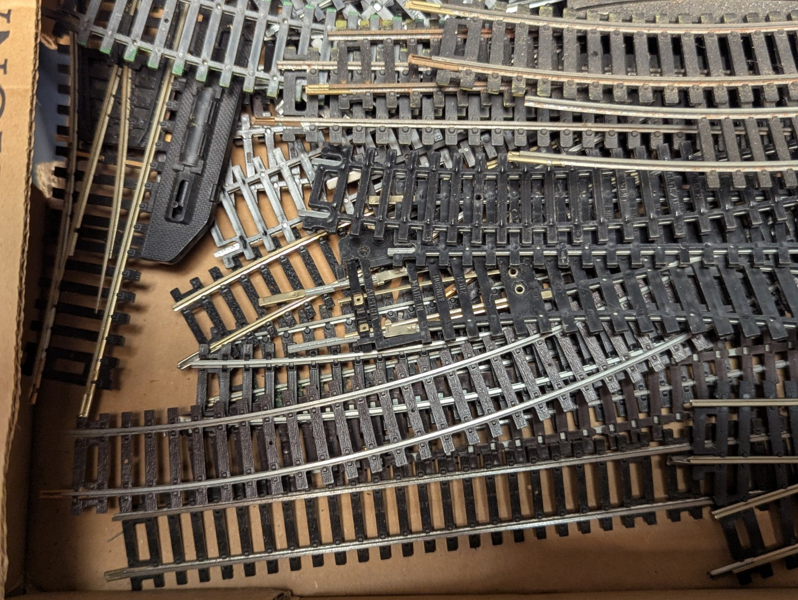 Hornby OO Gauge Job Lot of Model Railway Track - Needs TLC