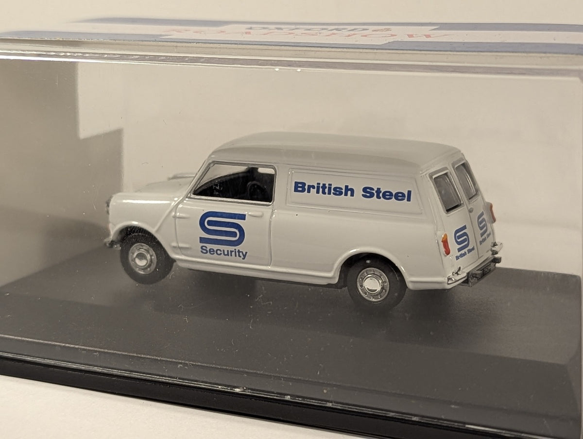 Oxford Diecast 1:43 Scale Austin Mini Van British Steel Security
