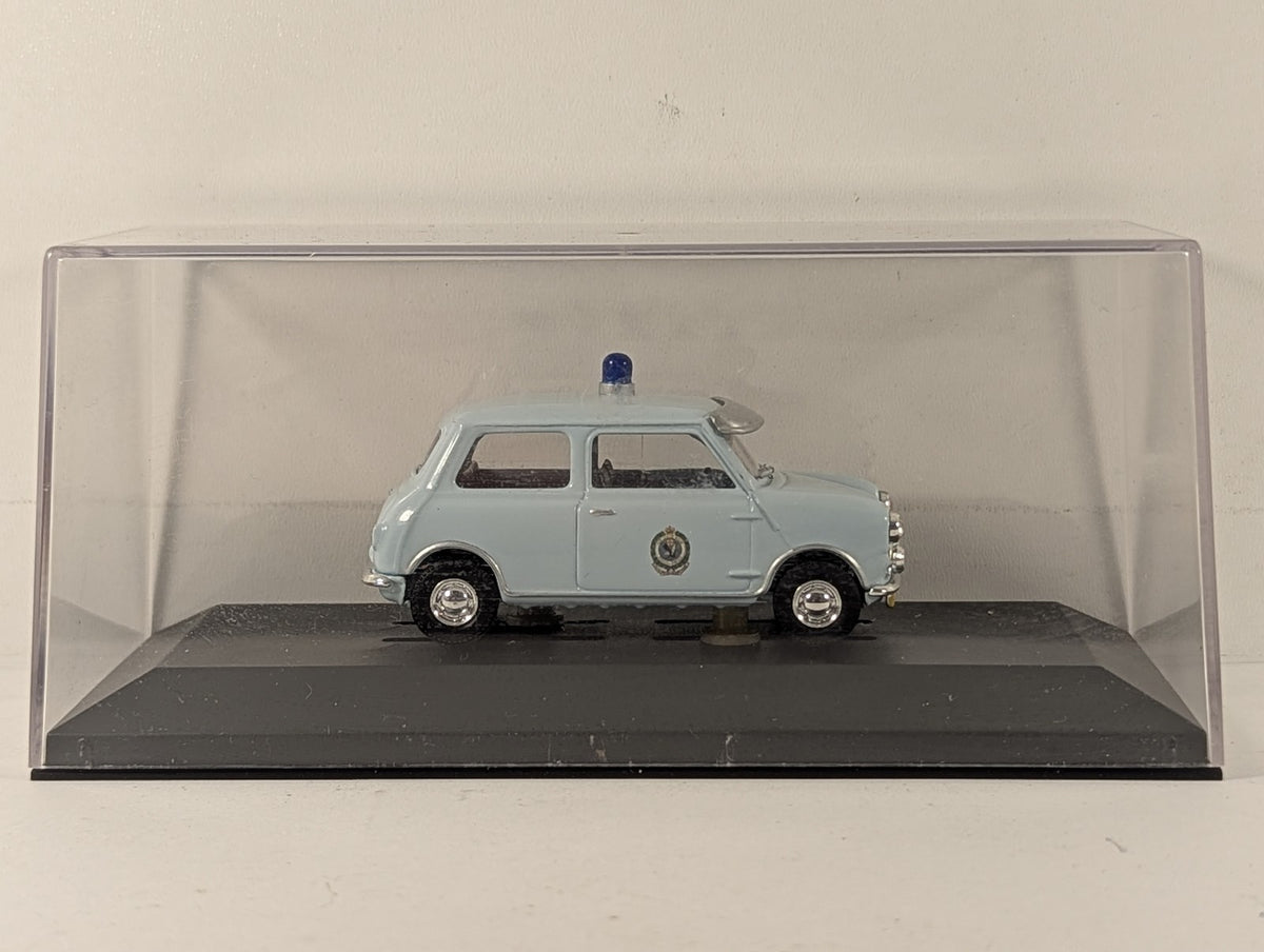 Vanguards 1:43 Austin Mini - New South Wales Police Die-Cast Model Car EDF 388