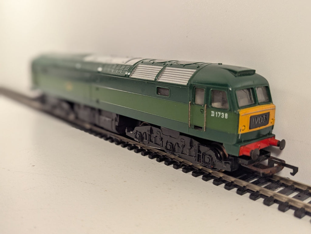 Hornby R060 OO Gauge Class 47 D1738 BR Green