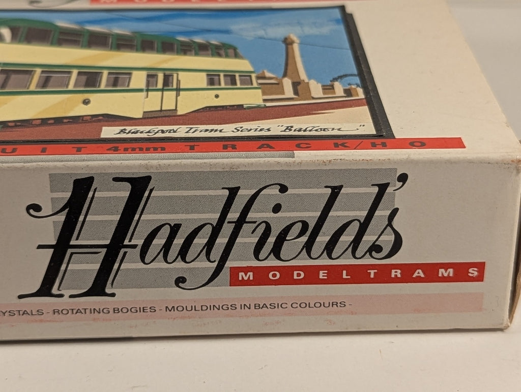 Hadfield's OO Gauge Blackpool Tram Series 'Balloon' Model Tram Kit