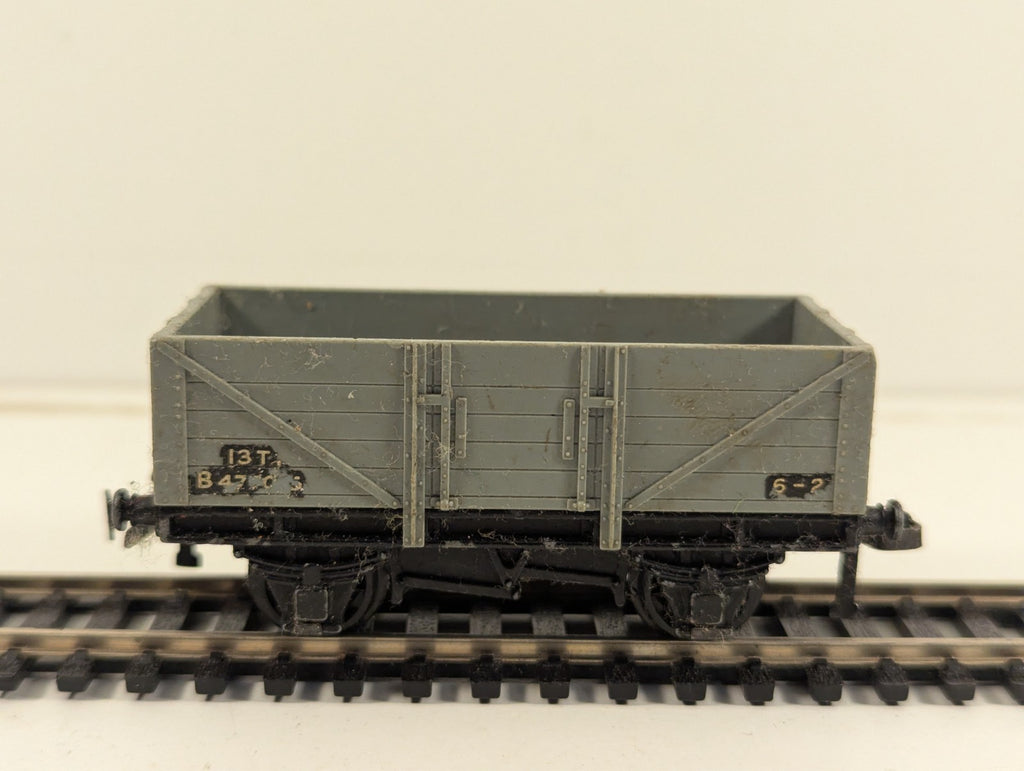 Hornby Dublo OO Gauge Grey Open Wagon - Damaged Lettering & Numbering