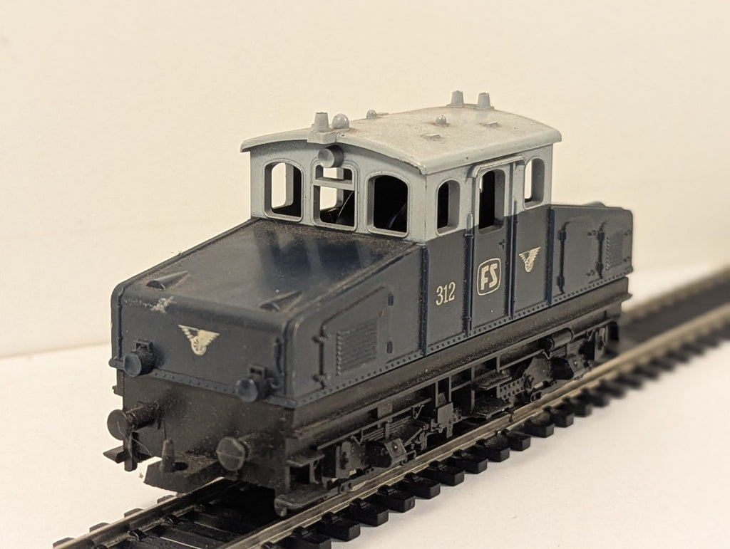 Lima HO Scale FS Class 312 Shunter Diesel Locomotive FS Blue and Green