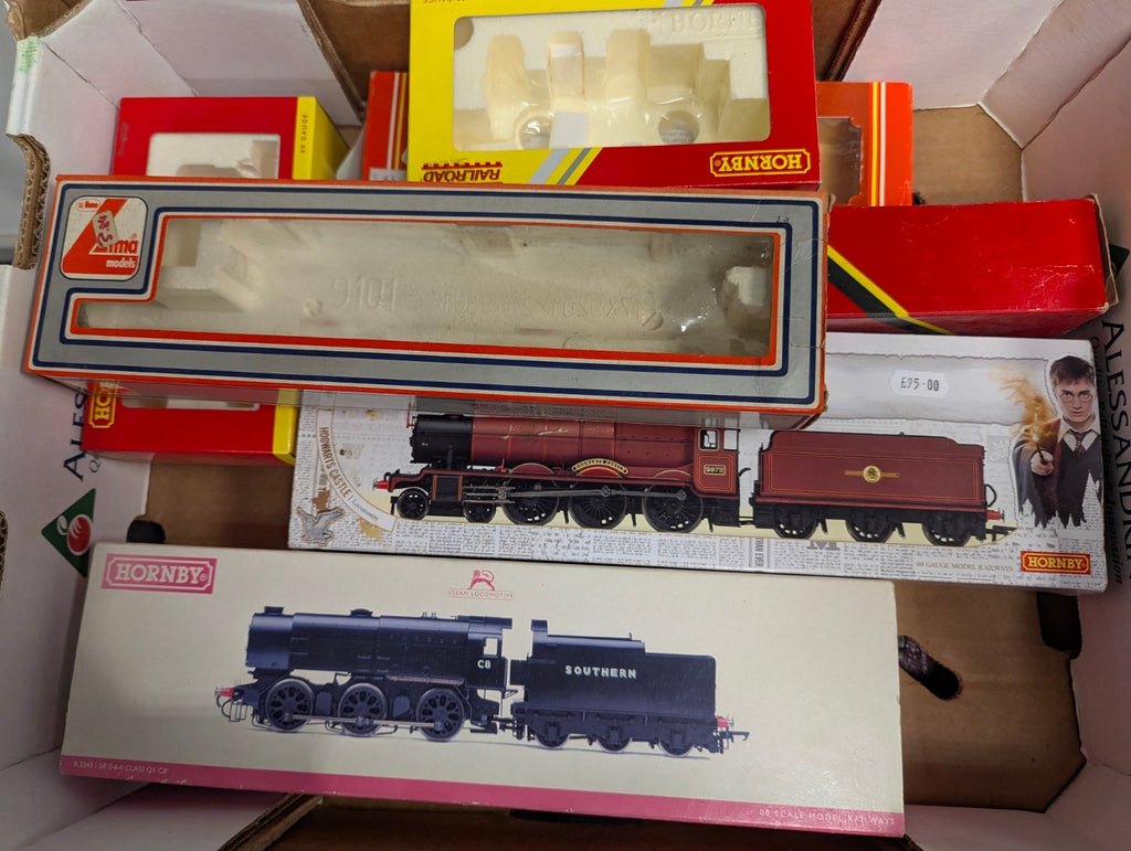 Hornby, Mainline, Wrenn OO Gauge Joblot of Empty Model Railway Boxes Empty Boxes