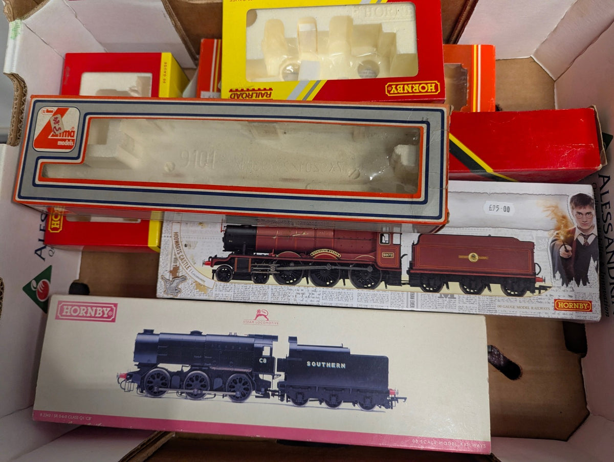 Hornby, Mainline, Wrenn OO Gauge Joblot of Empty Model Railway Boxes Empty Boxes