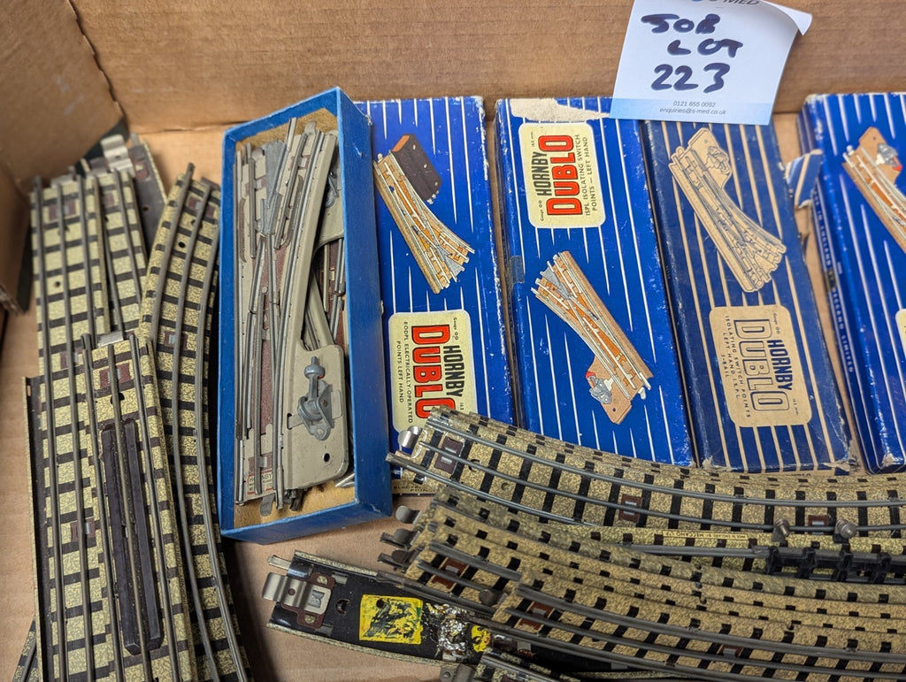 Hornby Dublo OO Gauge 3-Rail Job Lot of Model Railway Track