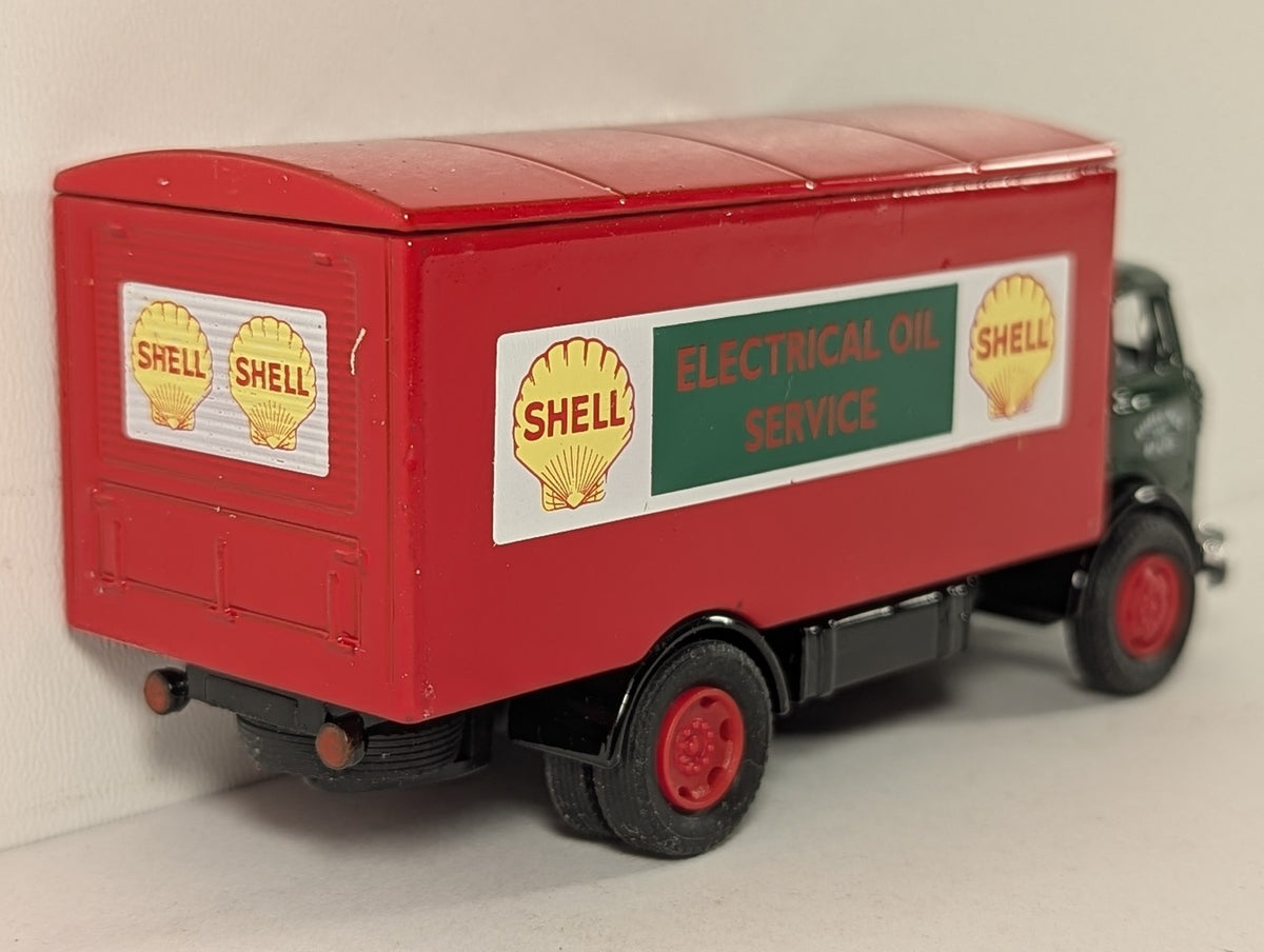 Vanguards 1:64 Commer Boxback Shell Electrical Oil Service Commercial Vehicle