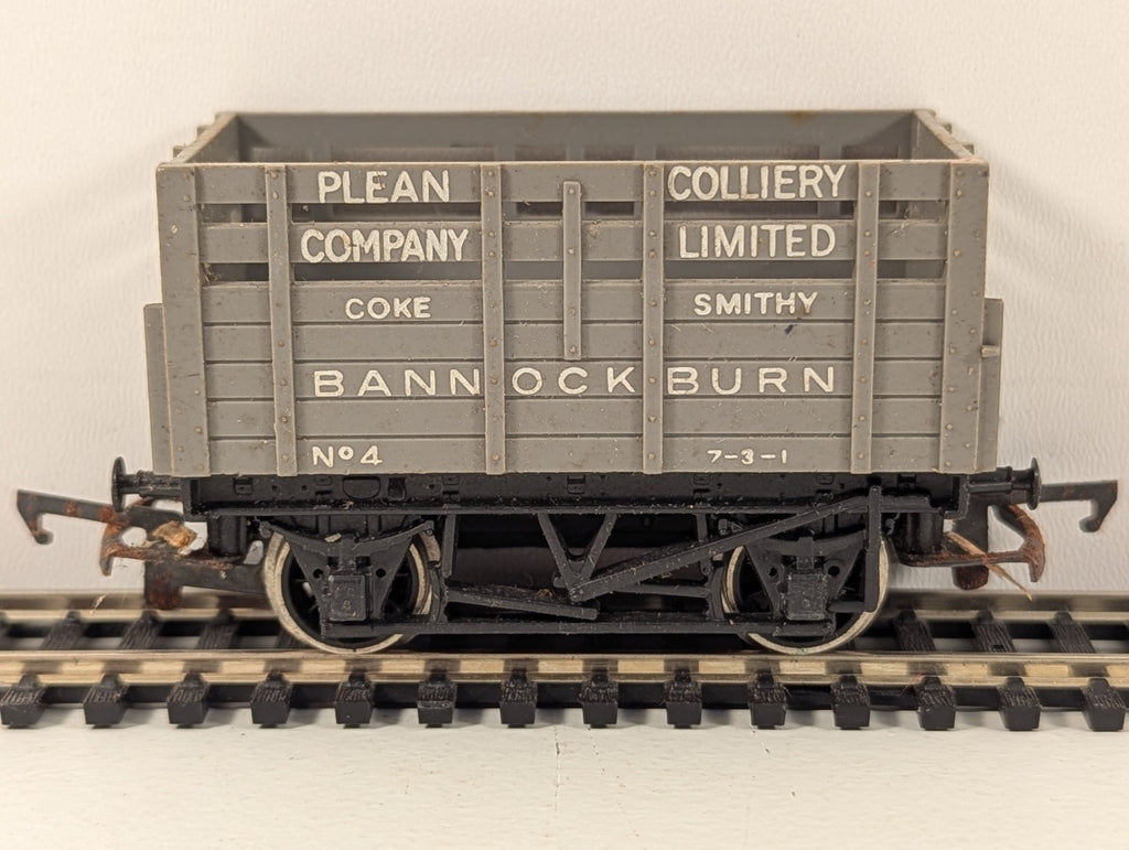 Hornby R101 OO Gauge Plean Colliery Bannockburn Coke Wagon