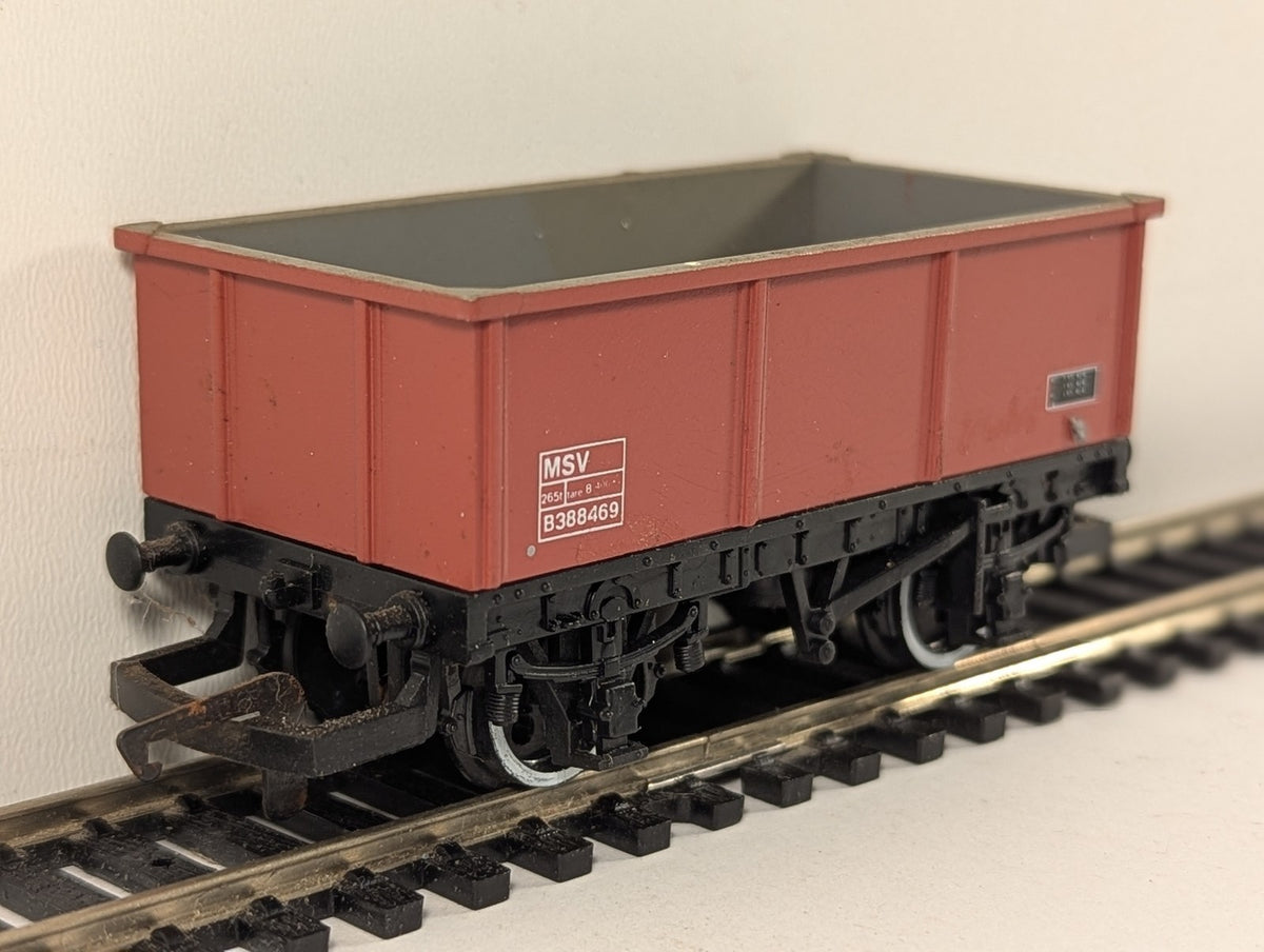 Hornby OO Gauge BR 24.5t MSV Mineral Wagon Goods Wagon B388469 BR Bauxite R232
