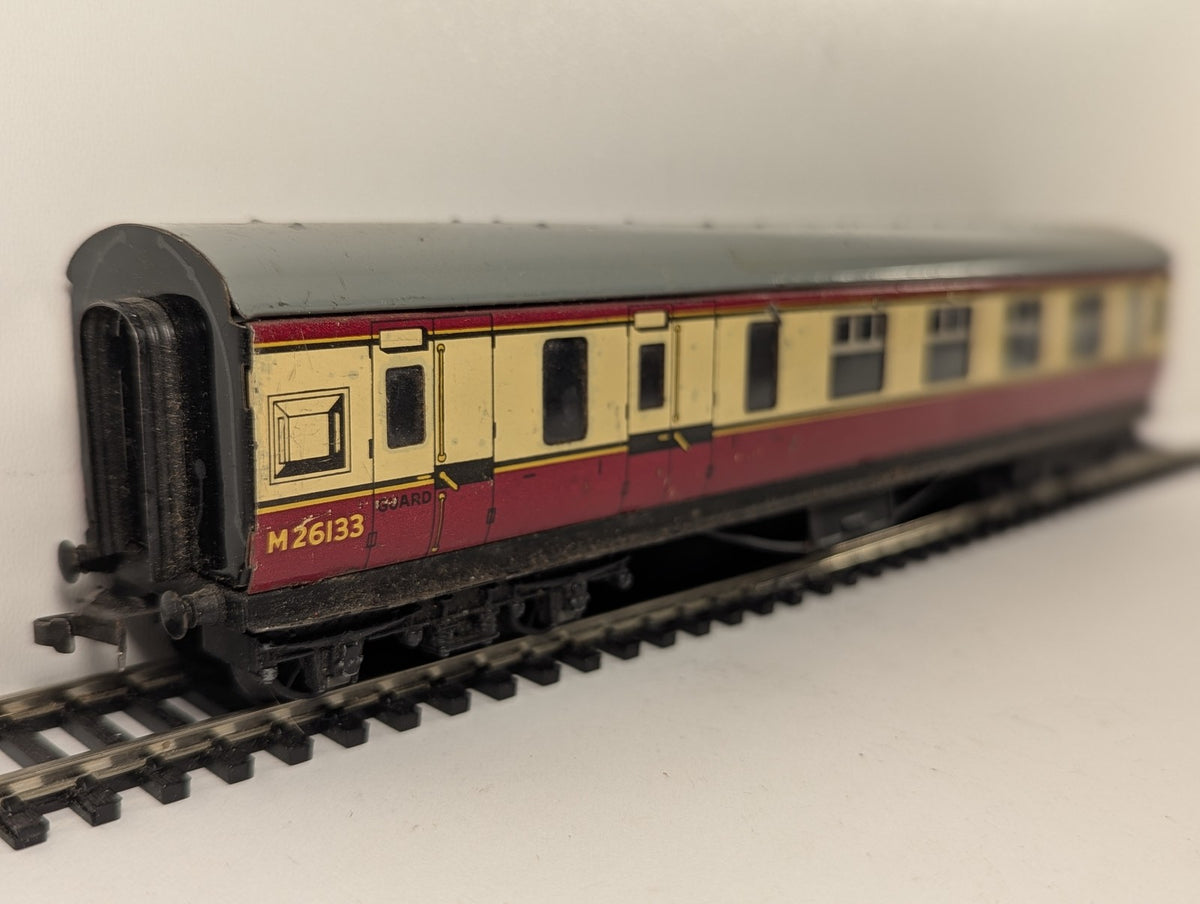 Hornby-Dublo OO Gauge BR Carmine & Cream Brake Third Coach Passenger Coach