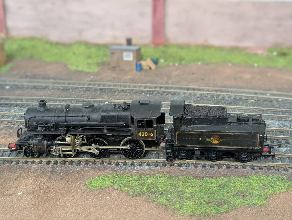 Kitbuilt OO Gauge BR Standard Class 4MT No. 43016 in BR Black