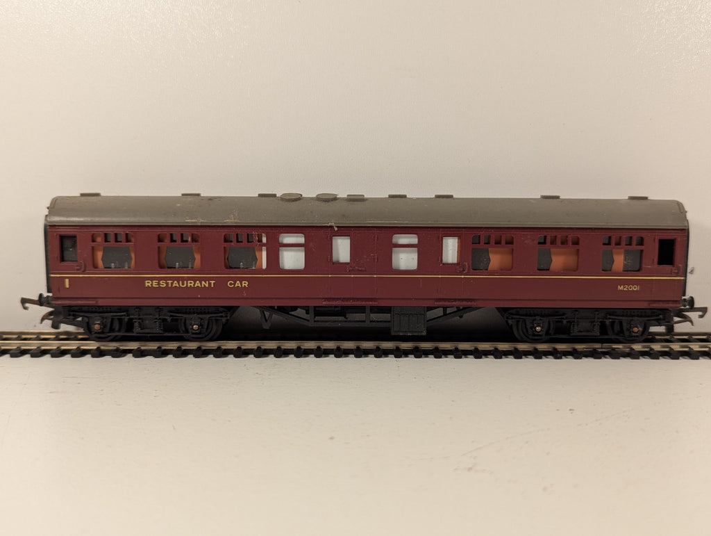 Tri-ang OO Gauge BR Maroon Mk1 Restaurant Coach