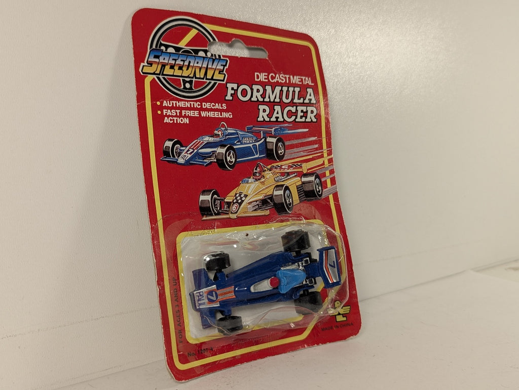 Speedrive Formula Racer Die-cast Model Car 7 Blue 1201-4