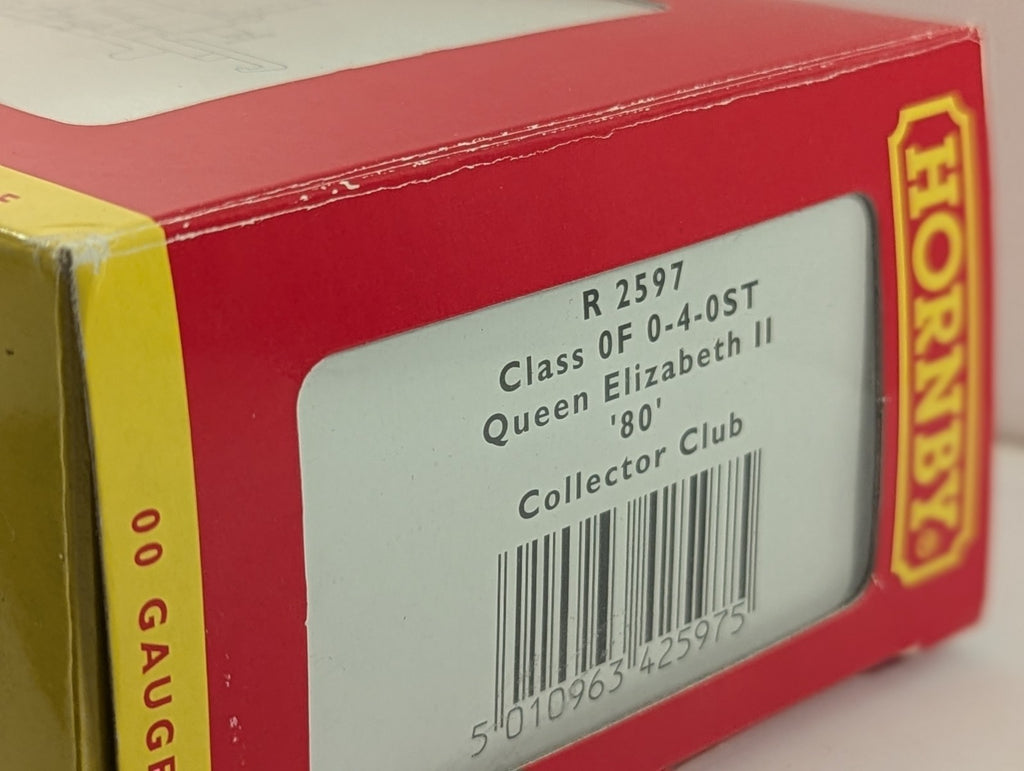 Hornby OO Gauge Class 0F 0-4-0ST Queen Elizabeth II Steam Locomotive