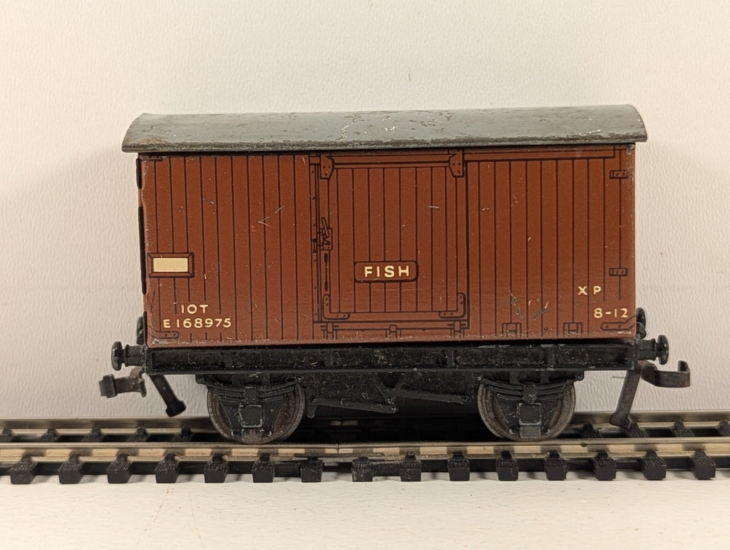 Hornby Dublo OO Gauge Brown D1 Fish Van - Boxed