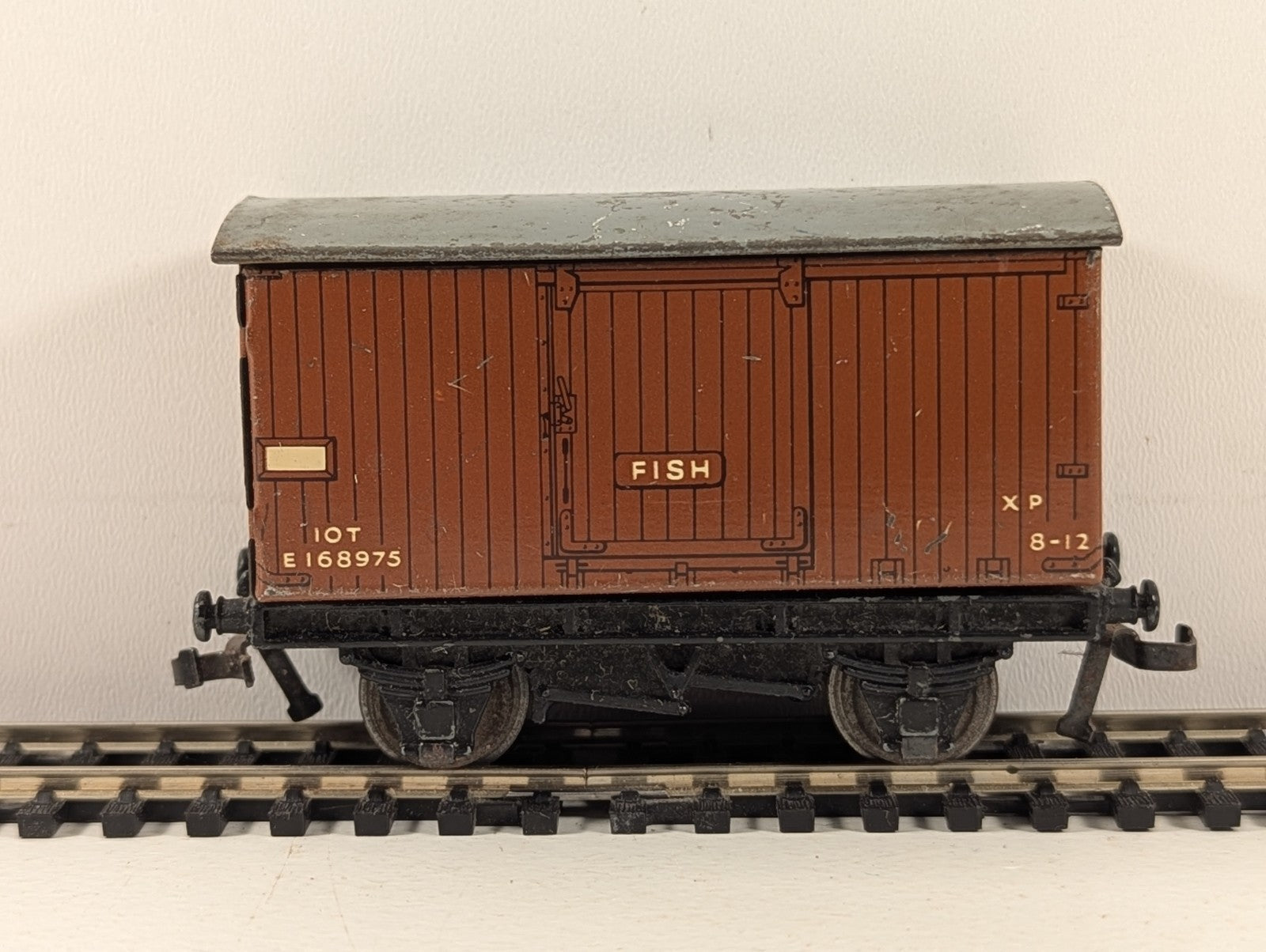 Hornby Dublo OO Gauge Brown D1 Fish Van - Boxed