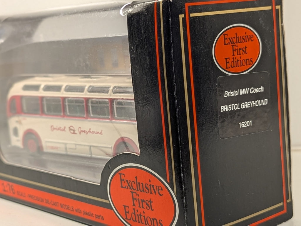 Exclusive First Editions 16201 OO Gauge Bristol MW BristolGreyhoundCoach - Boxed