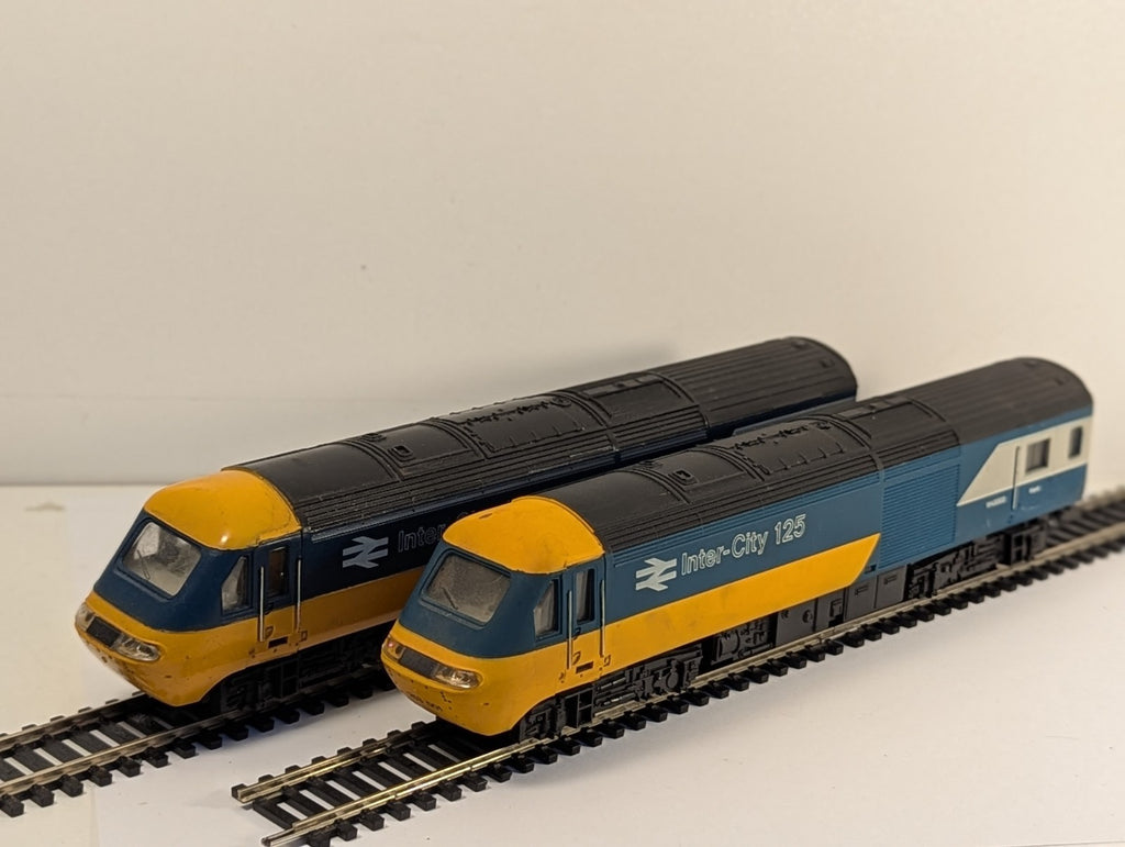 Hornby OO Gauge BR Blue Grey Class 43 HST Intercity 125 2 Car Set