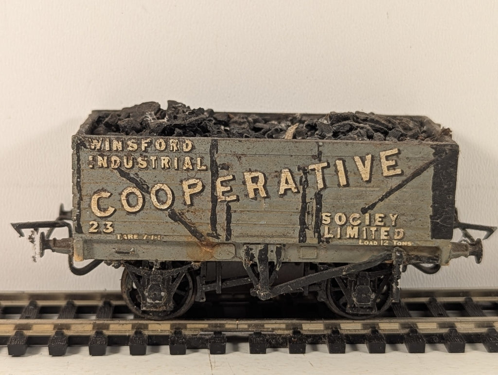 Kitbuilt OO Gauge Winsford Industrial Cooperative Society 7-Plank Wagon