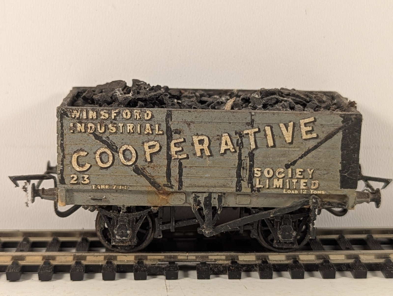 Kitbuilt OO Gauge Winsford Industrial Cooperative Society 7-Plank Wagon