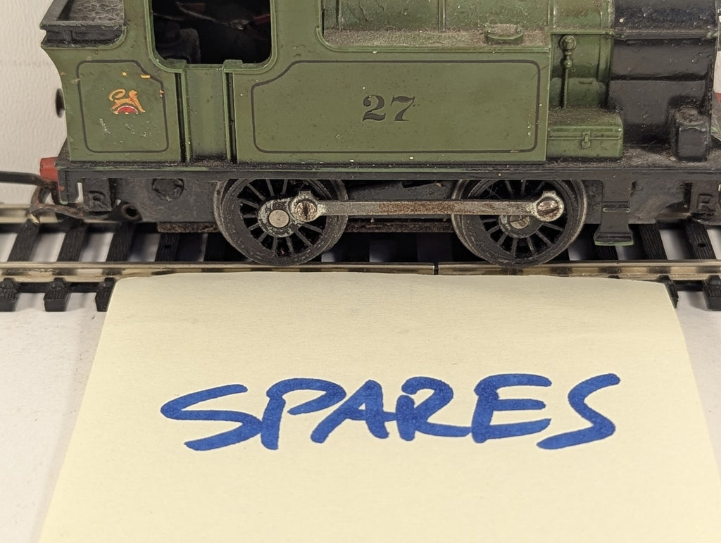 Tri-ang OO Gauge Freelance 0-4-0 Tank Locomotive Steam Locomotive 27 BR Green