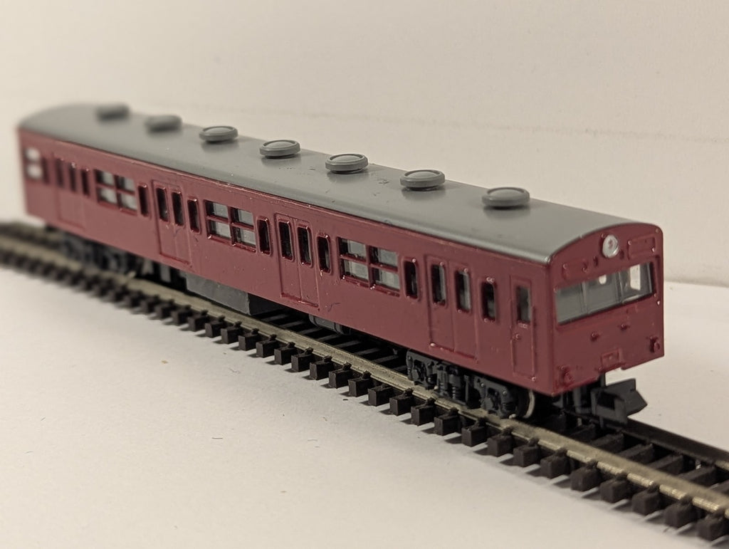 Kato N Gauge JNR Commuter Coach EMU Maroon
