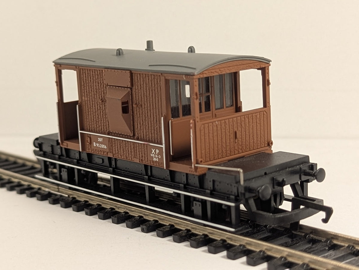 Bachmann OO Gauge BR 20 Ton Brake Van Goods Wagon B952006 BR Bauxite 37-525D