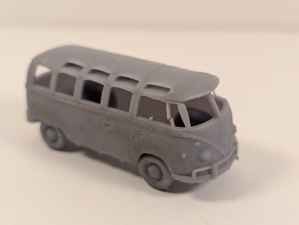 3D Printed OO Gauge Volkswagen T1 Mystery Machine Van