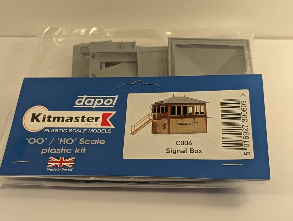 Dapol Kitmaster C006 OO HO Scale Signal Box Plastic Kit