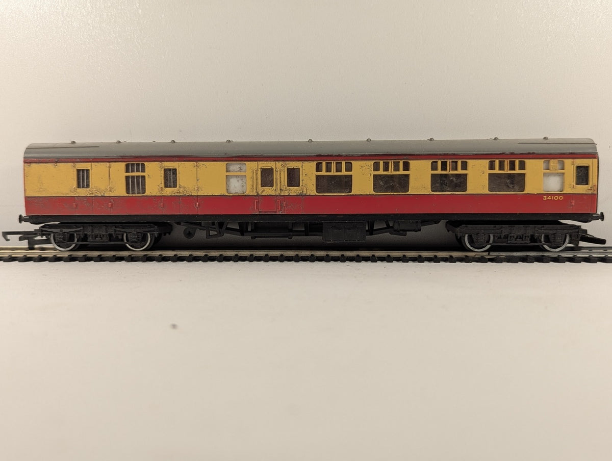 Tri-ang OO Gauge BR Mk1 Brake Second Coach Passenger Coach 34100