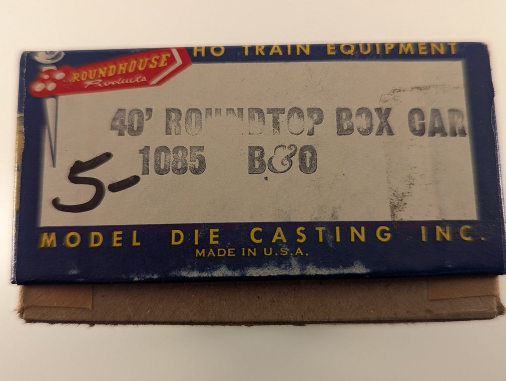 Roundhouse HO Gauge Outside Braced Wooden Boxcar 120641 Norfolk & Western