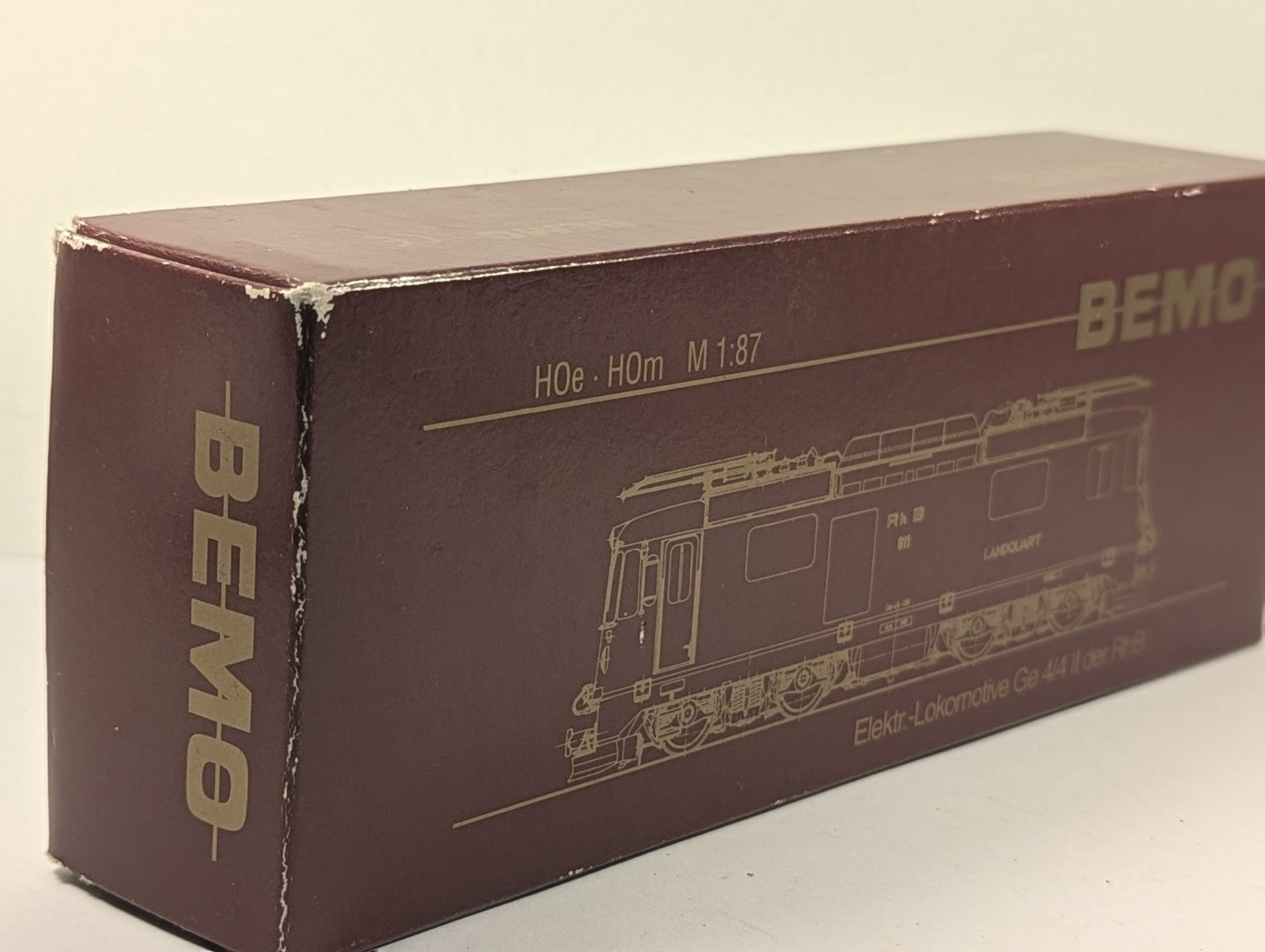 Bemo 1258 132 HOeGauge RhB Class Ge 4/4 II Electric Locomotive BodyShell - Boxed