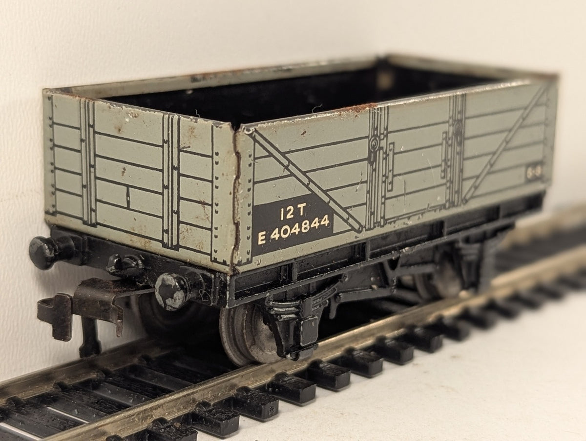 Hornby Dublo OO Gauge 12-Ton Open Wagon E404844 BR Grey