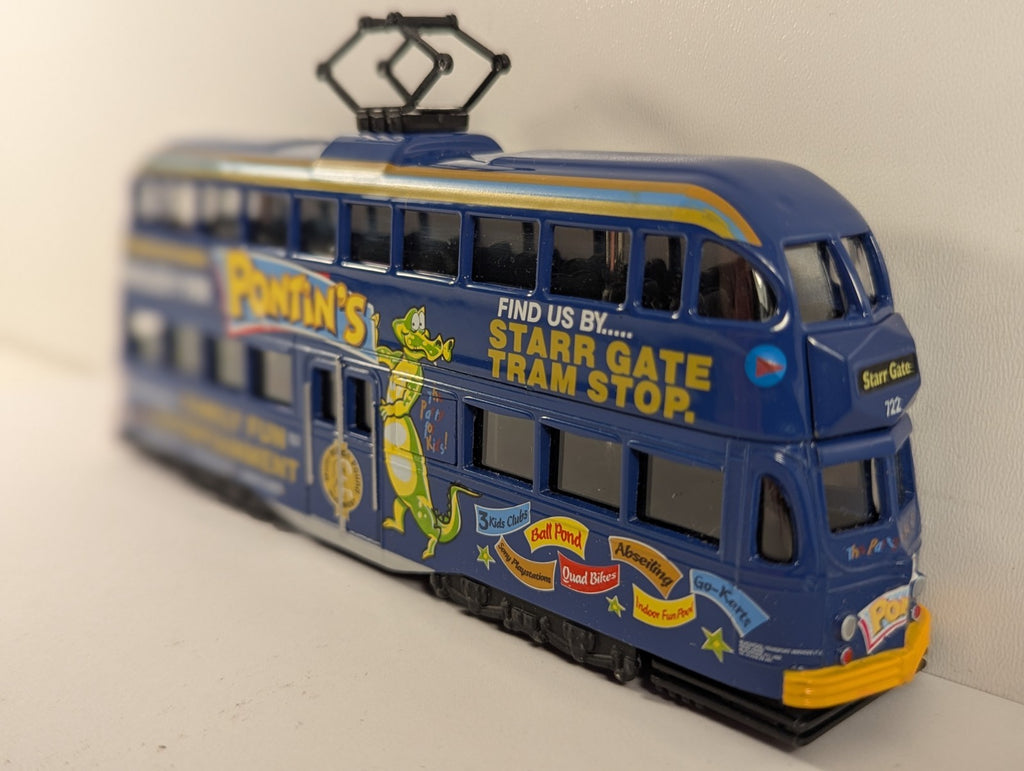 Corgi 1:76 Blackpool Balloon Tram 722 Pontin's 43512