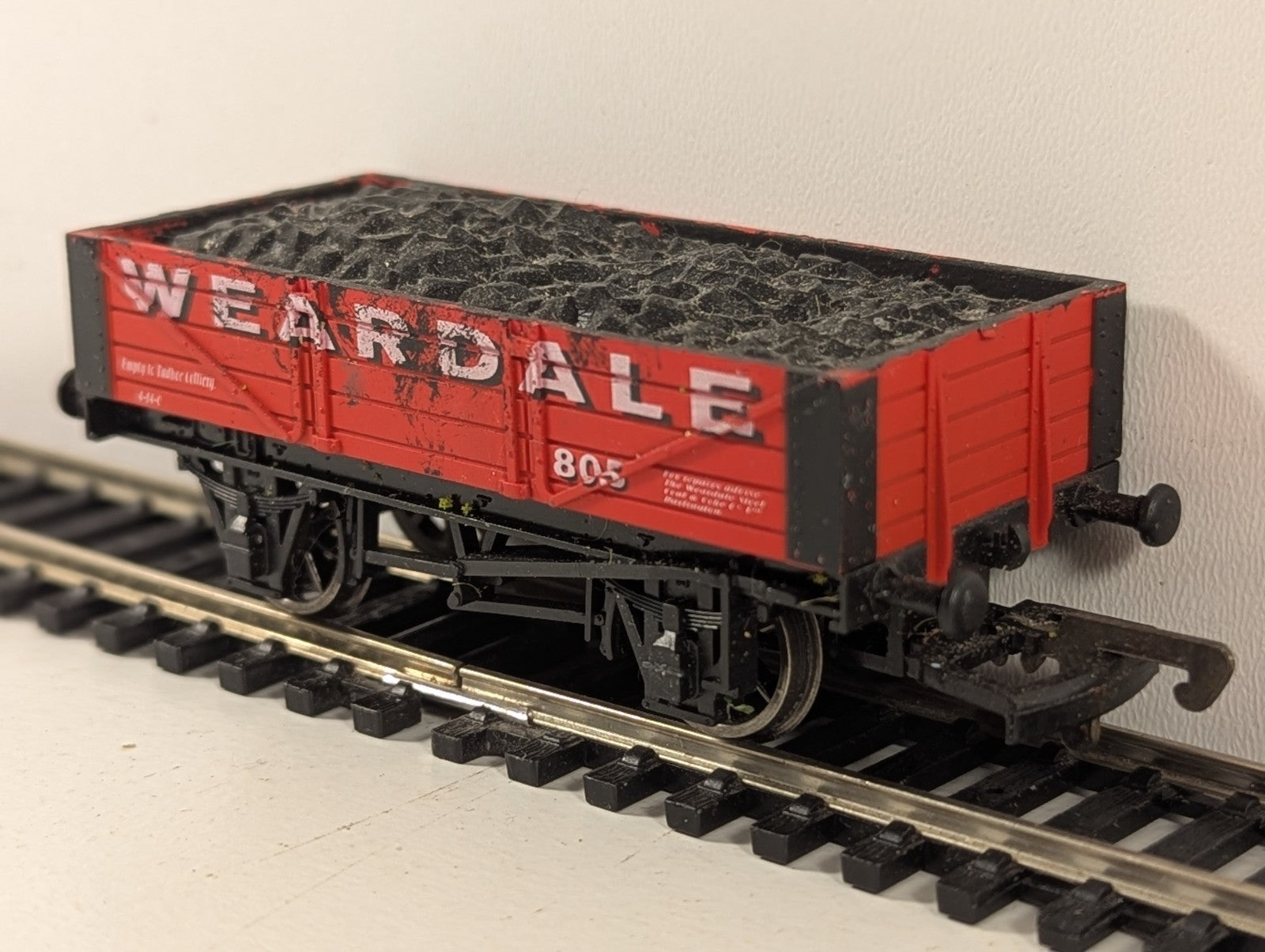 Dapol B714 OO Gauge 4 Plank Wagon - Boxed