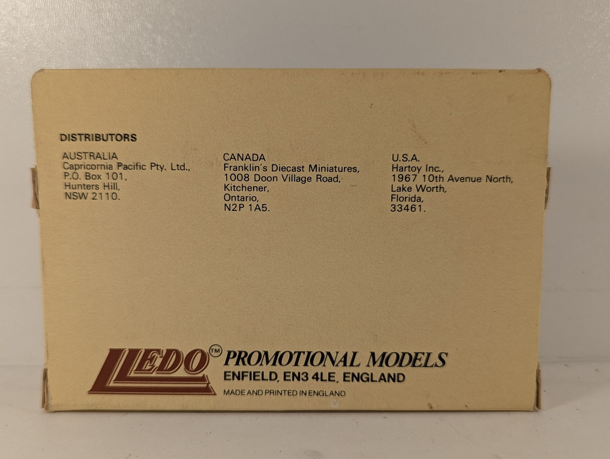 Lledo Double Decker Bus Die-cast Vehicle 1988