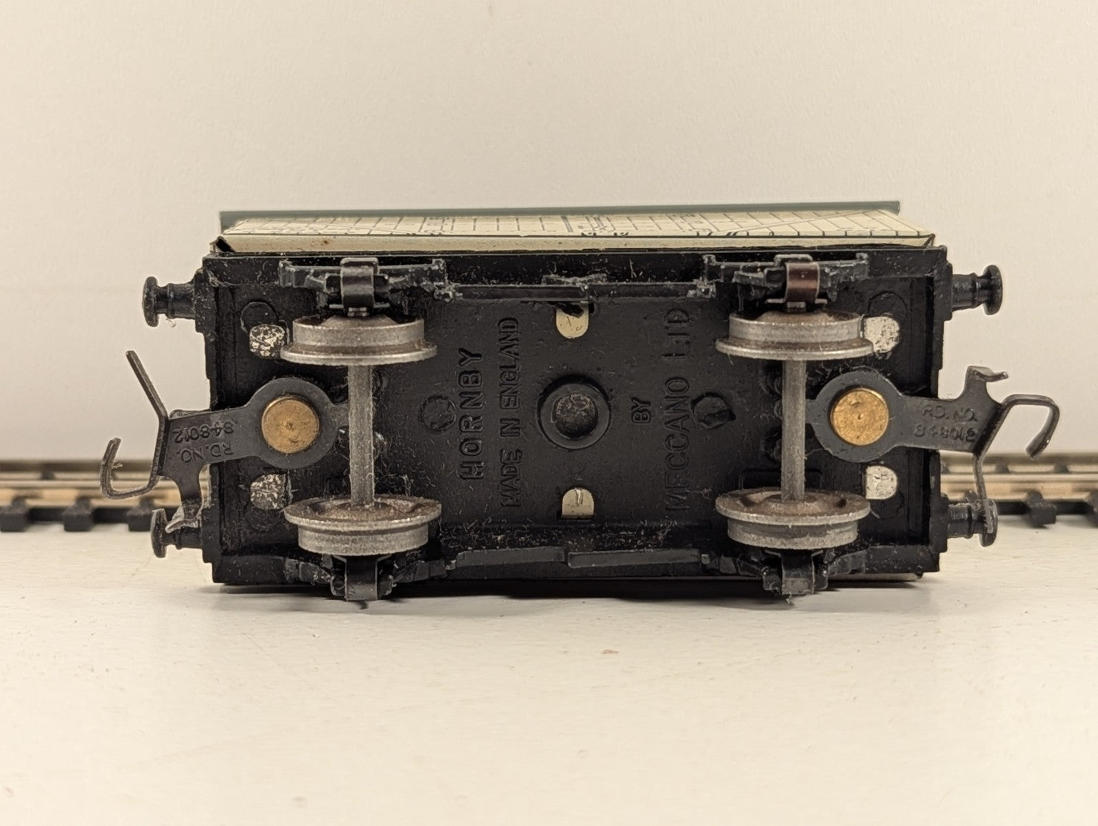 Hornby Dublo 32065 OO Gauge BR White D1 Meat Van - Boxed