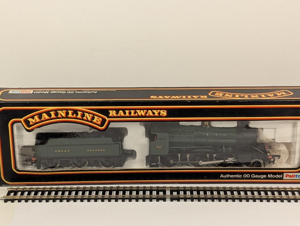 Mainline Class 43XX Mogul GWR Unlined Green Steam Locomotive - Boxed (Incorrect)