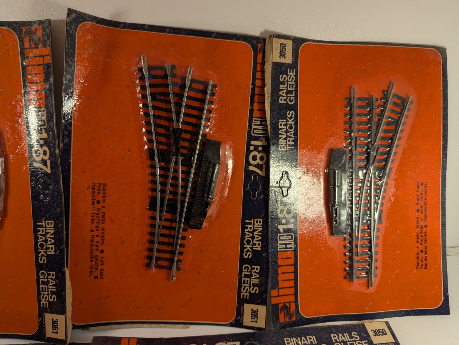 Job Lot of Lima OO Gauge Model Railway Points