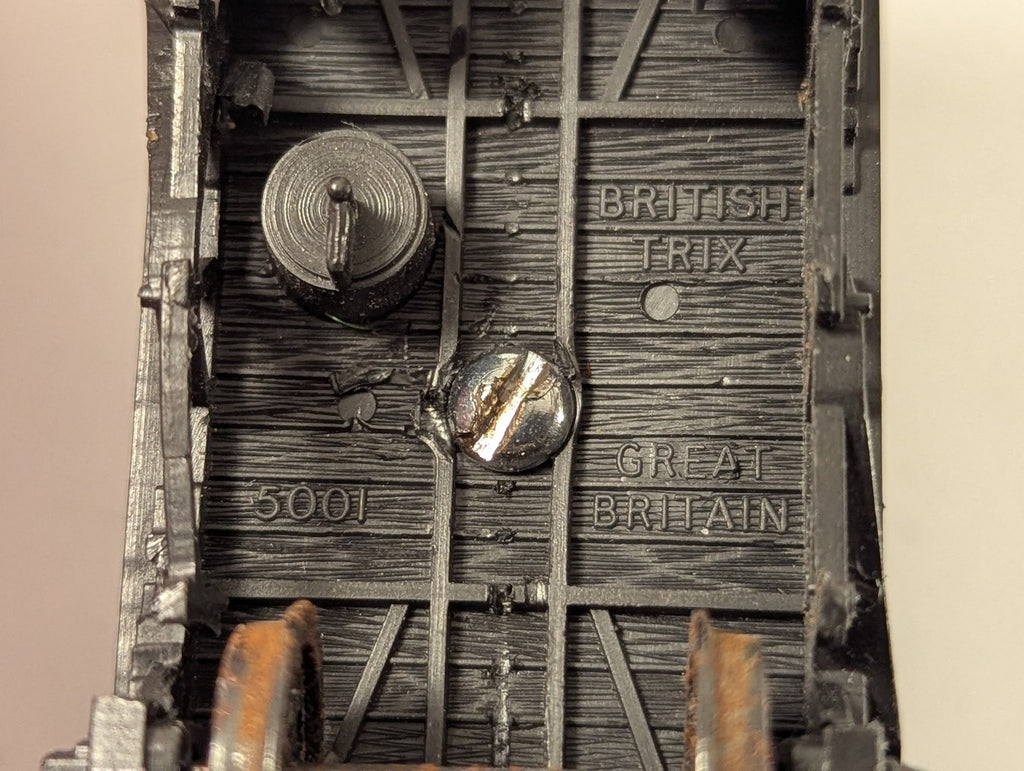 British Trix OO Gauge 7-Plank Coal Wagon Goods Wagon 3510