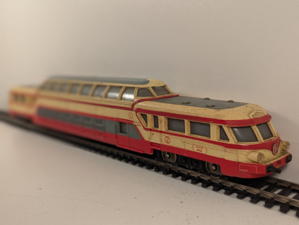 Jouef HO Gauge SNCF Class X 4200 Panoramique Diesel Railcar X4203