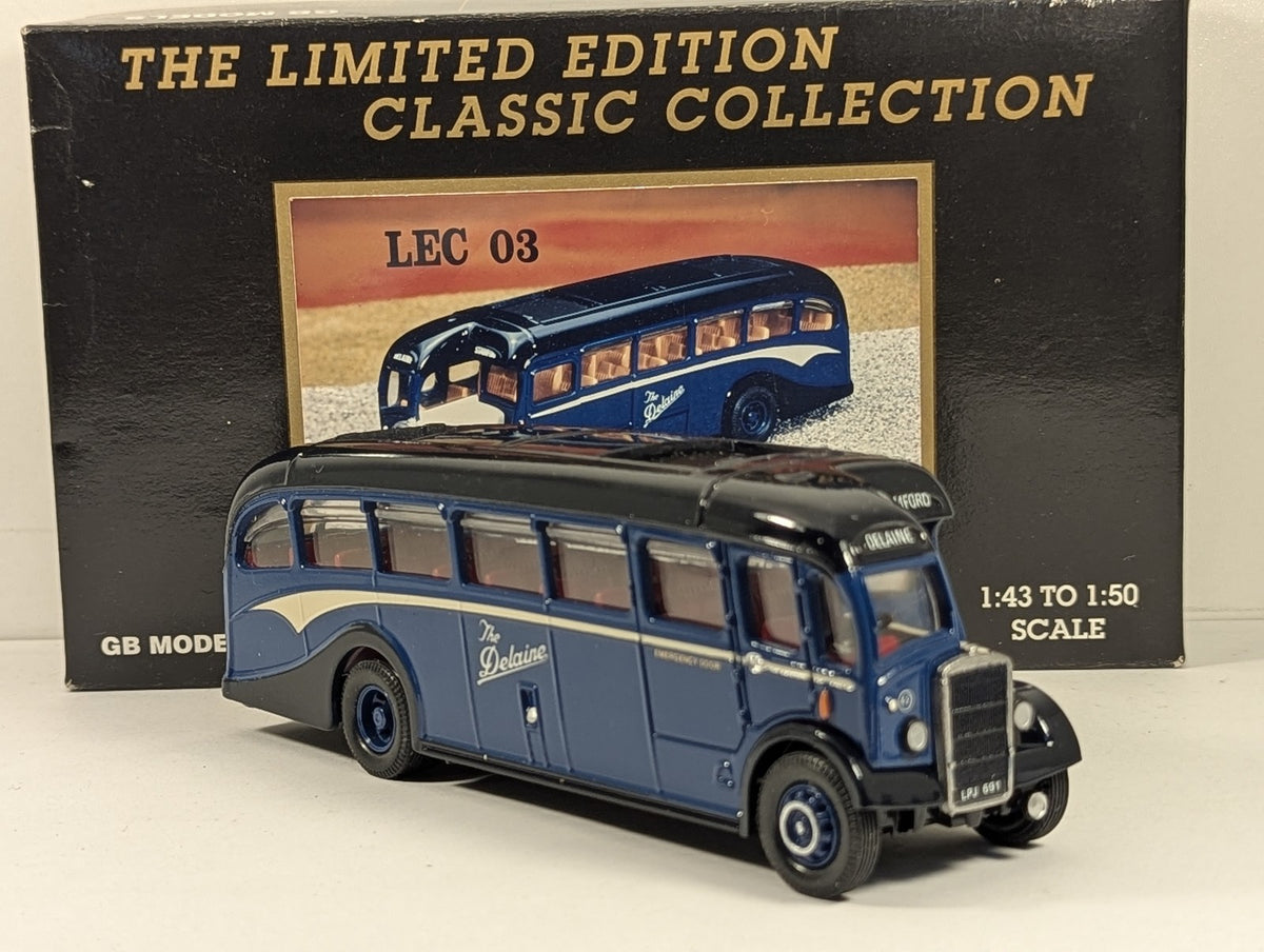 GB Models 1:43 to 1:50 Scale Leyland Tiger PS1/1 Coach Diecast Coach 42