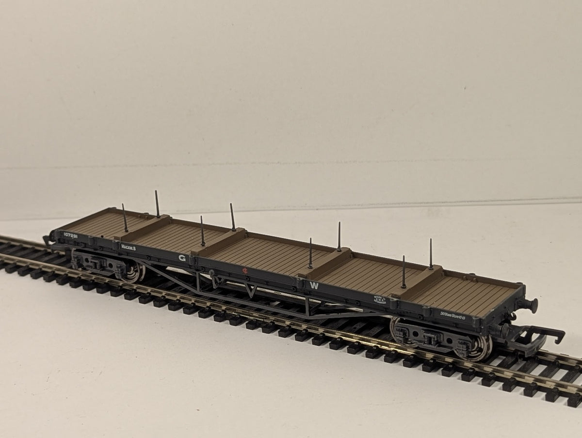 Mainline Railways OO Gauge GWR Bogie Bolster Wagon Macaw B Goods Wagon 107291