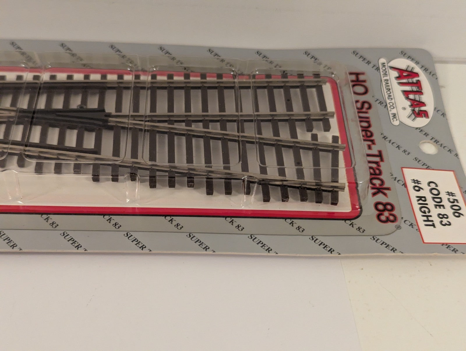 Atlas HO Gauge HO Super-Track 83 No. 6 Right Hand Point 506