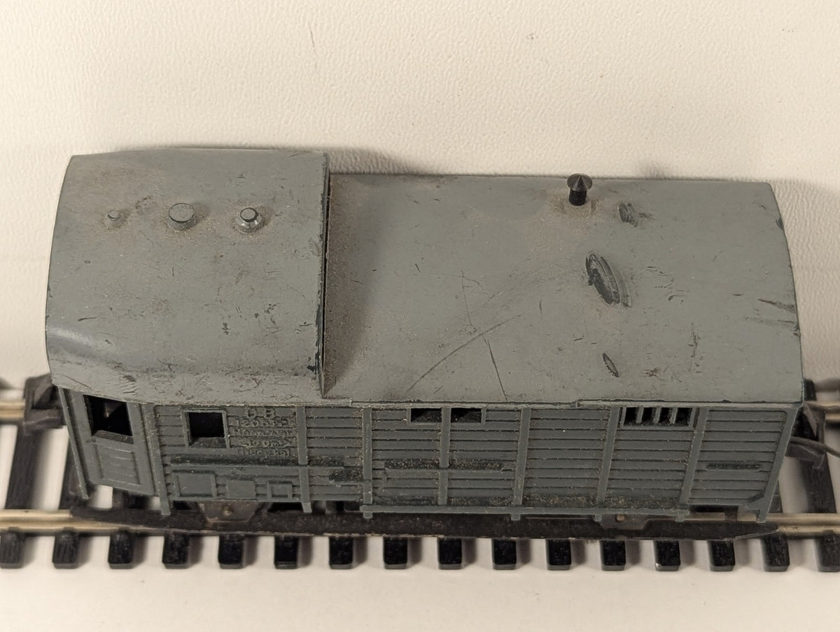 Fleischmann HO Gauge DB Güterzuggepäckwagen Pwg Brake Van 120520 DB Green 1405